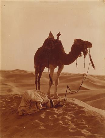 ALEXANDRE BOUGAULT (active 1890s-1910s) Selection of 47 orientalist photographs of Algeria.